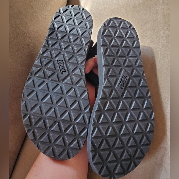 NWOT TEVA Original Dorado Sandals In Black Size Womens 9 - Picture 9 of 9